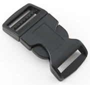 B-SR-03 1000 Black Contoured Side Release Buckle